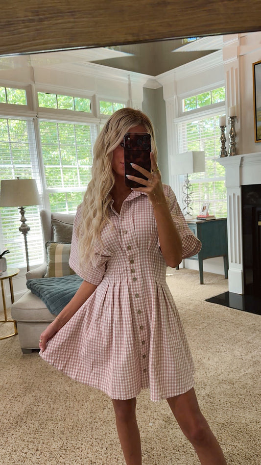The Evie Shirt Dress