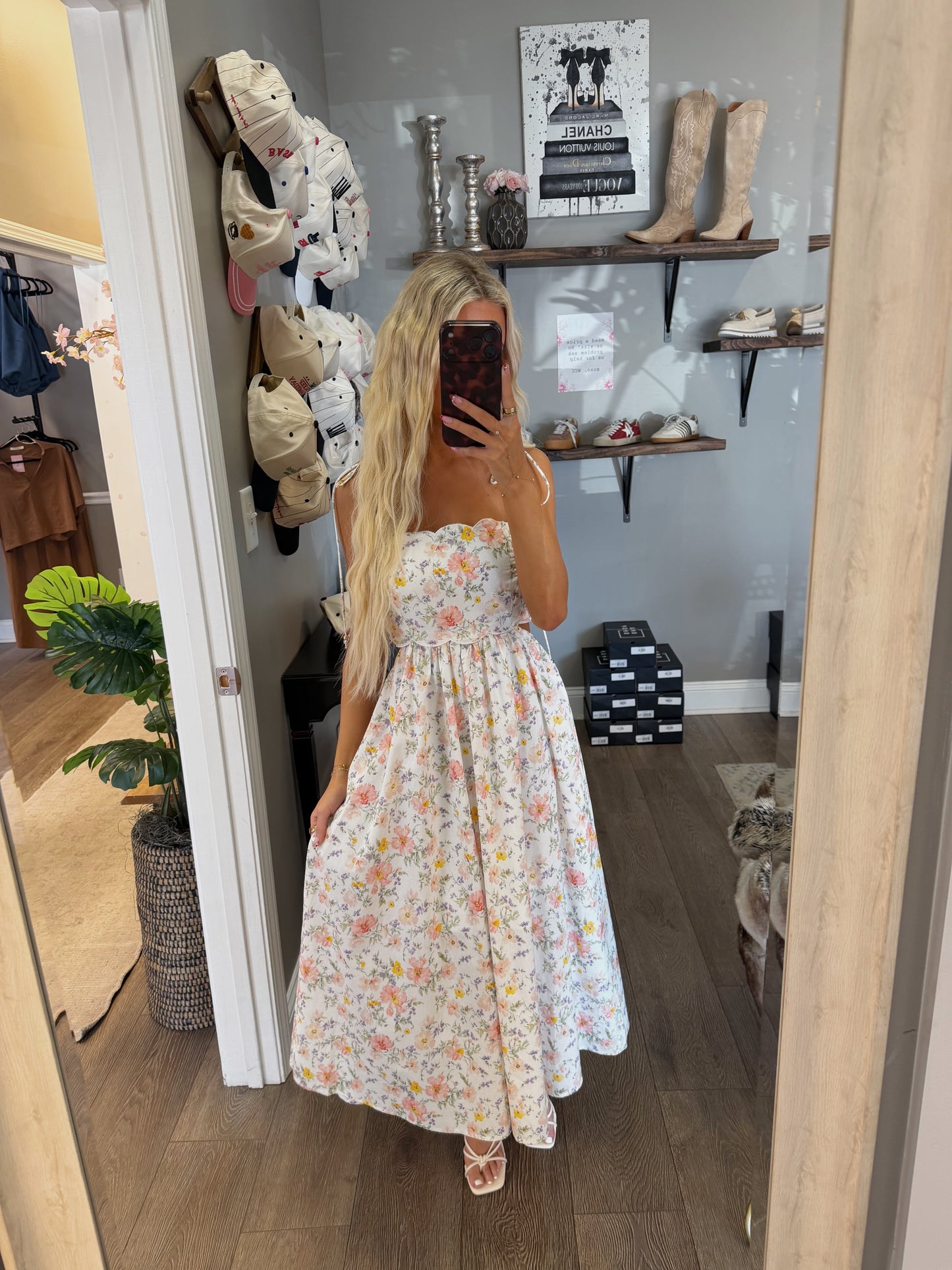 The Addi Floral MidI Dress