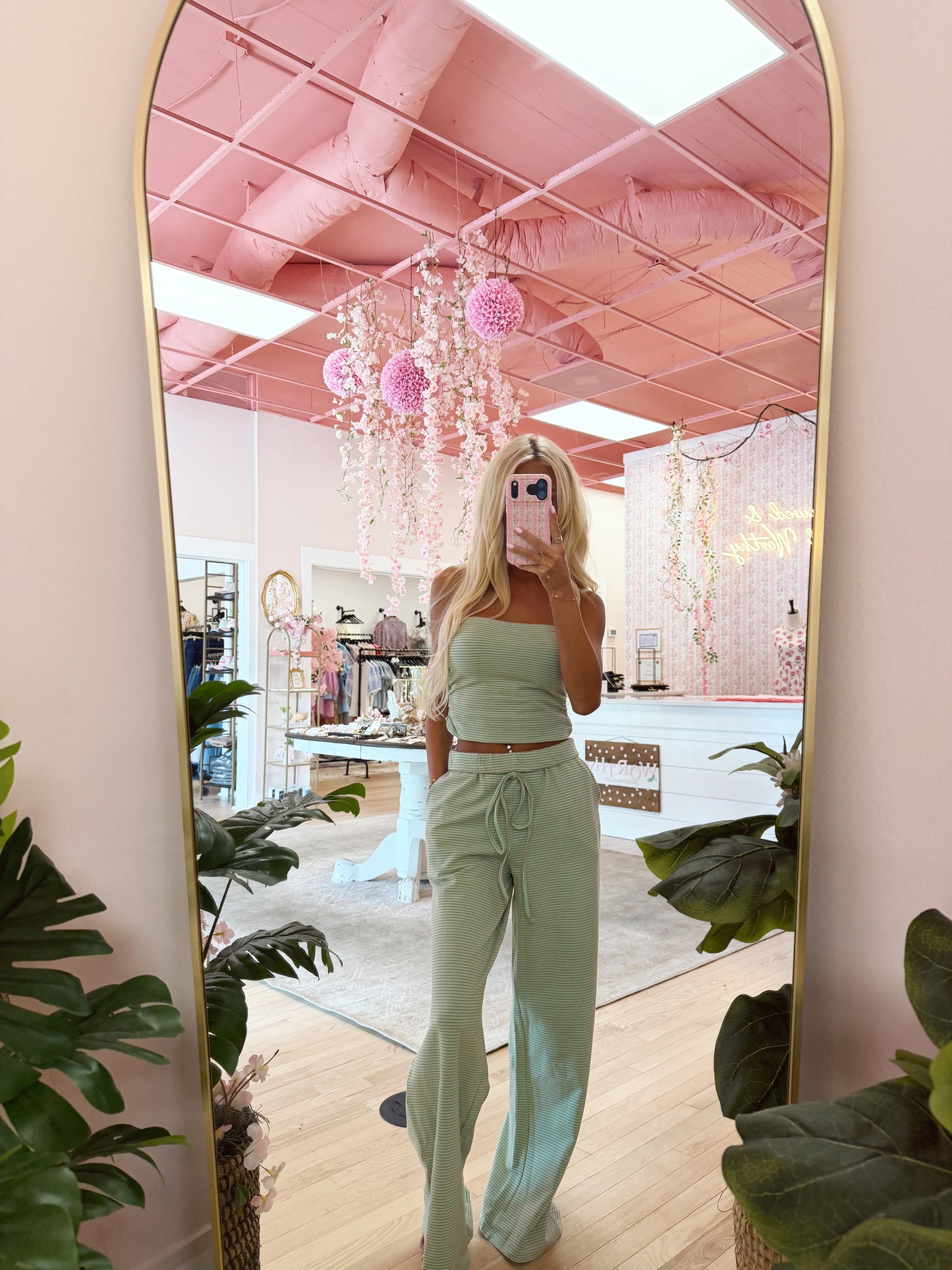 The Sutton Tube Top and Pants Set