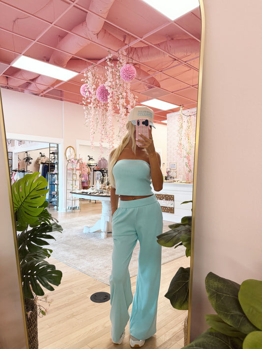 The Leslie Tube Top And Pants Set