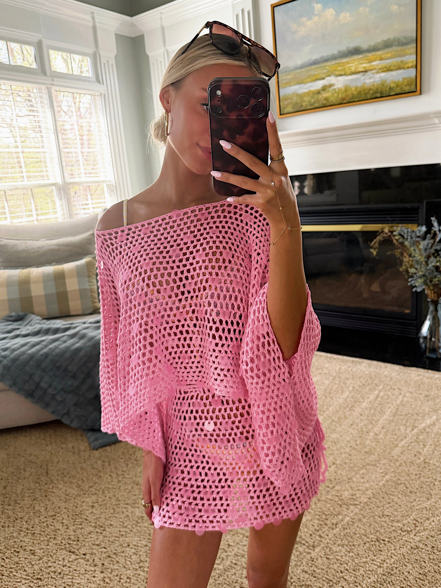 The Shell Cover Up Poncho