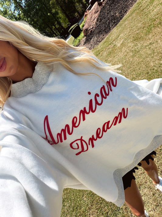 GODS COUNTRY - American Dream Reversible Mock Neck Sweatshirt