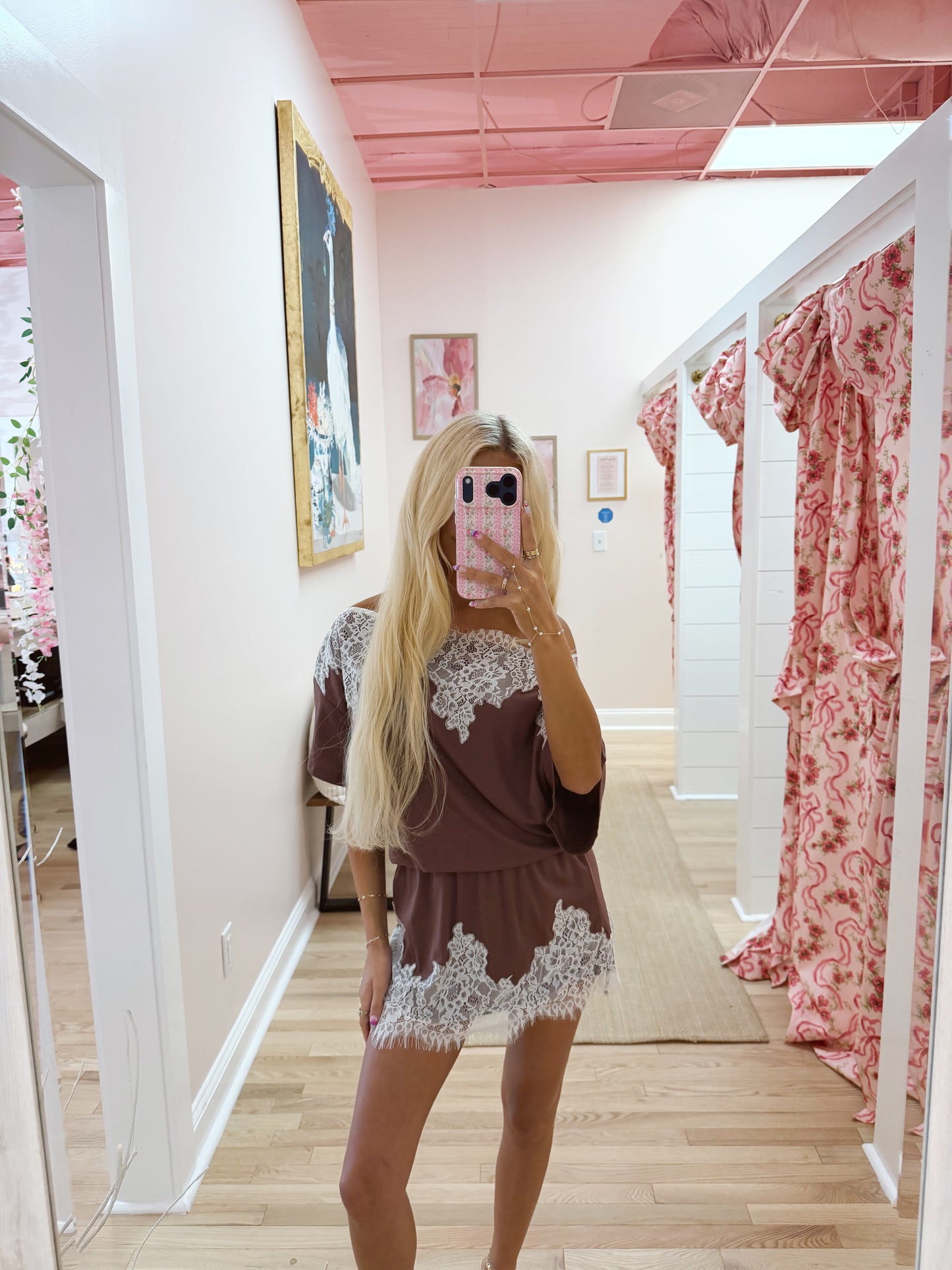 The Laney Off Shoulder Dress