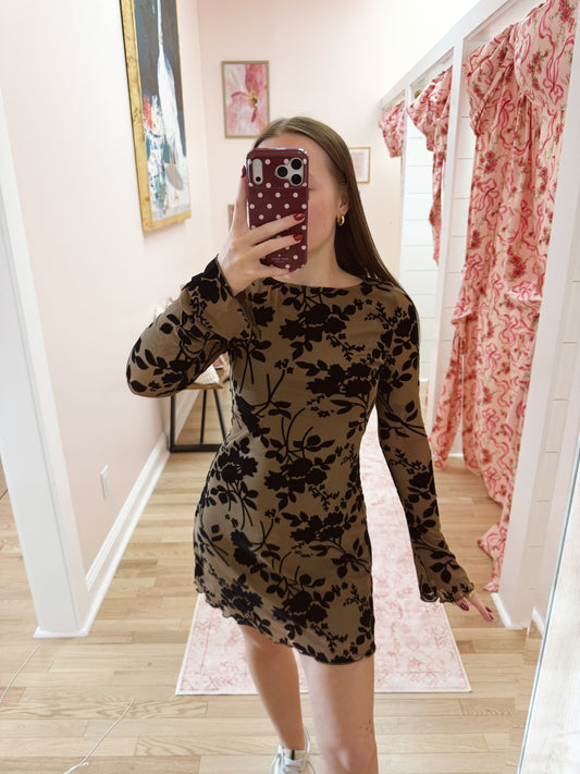 The Velvet Mini Dress