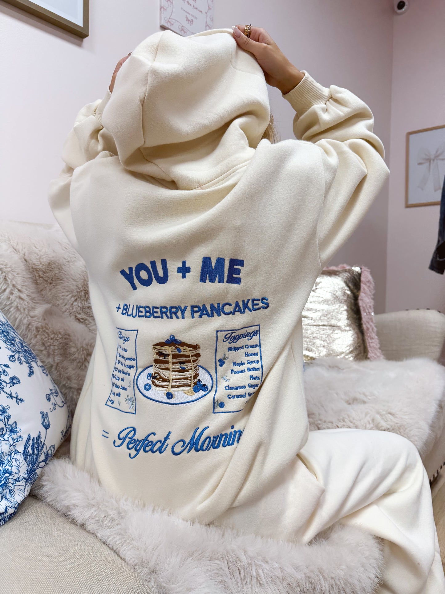 Happy Camper Buttery Pancake Core Hoodie