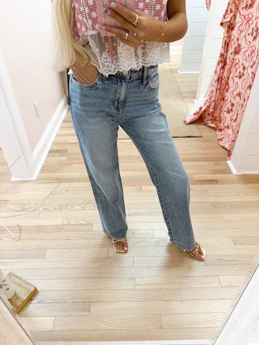 Mid Rise Slim Jeans