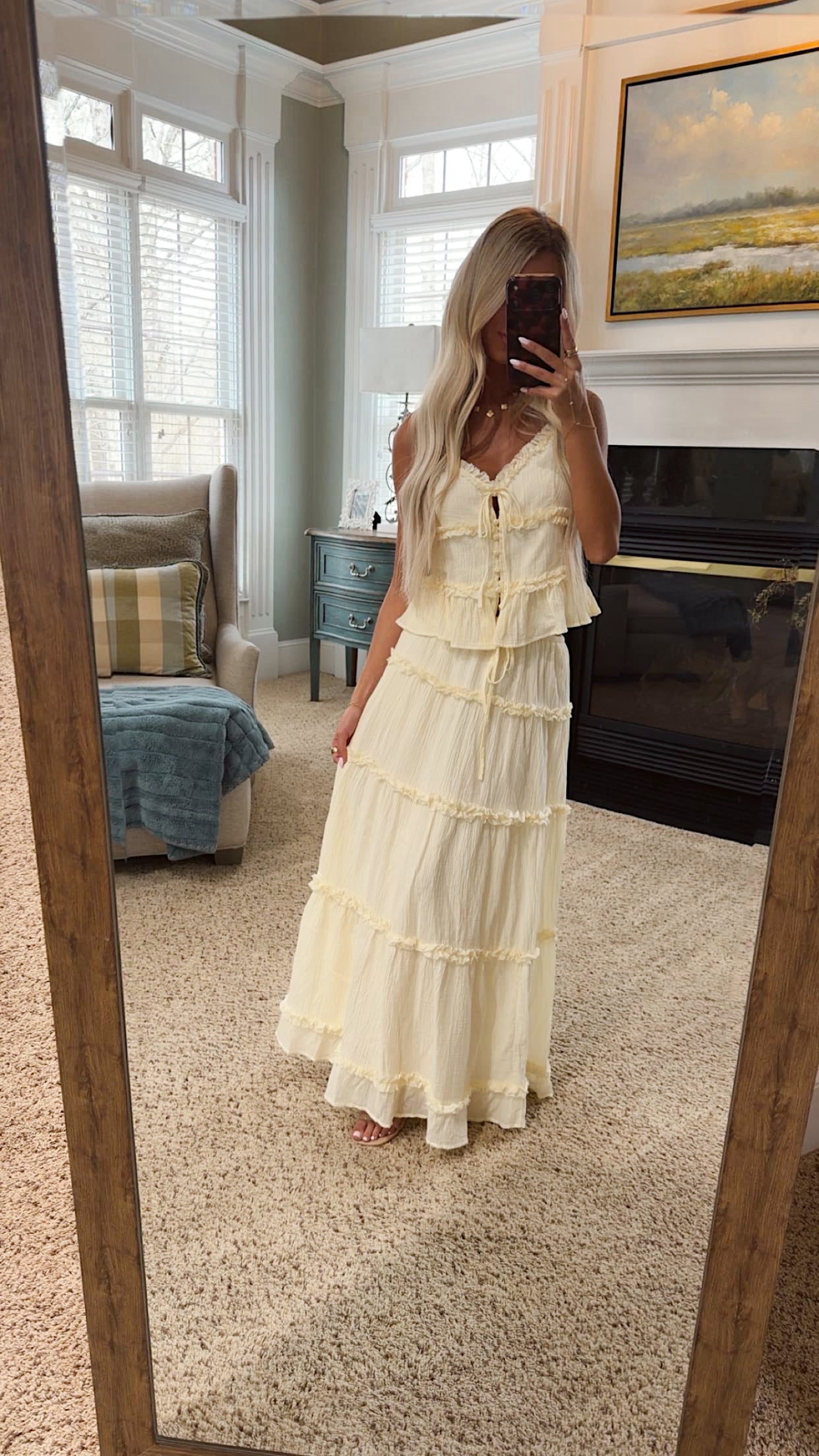 The Amelia Maxi Skirt Set