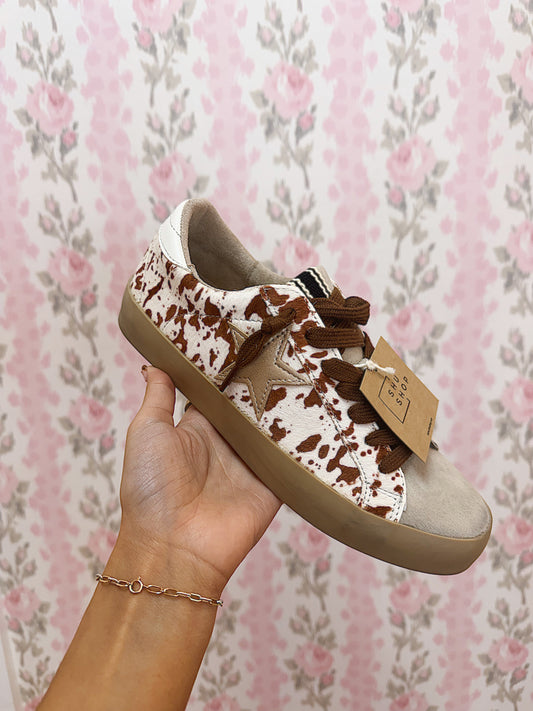 Shu Shop Paula Cow Print