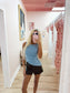 The Piper Faux Leather Shorts