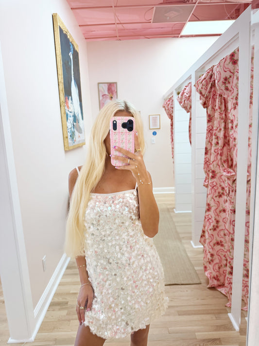 The Sequin Mini Dress