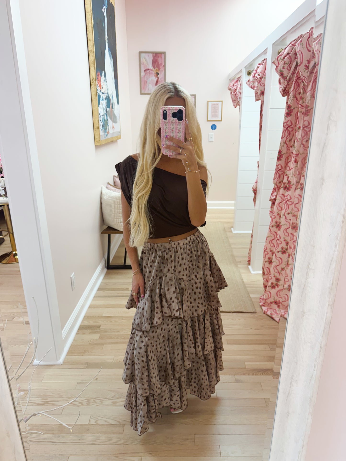 The Chiffon Maxi Skirt