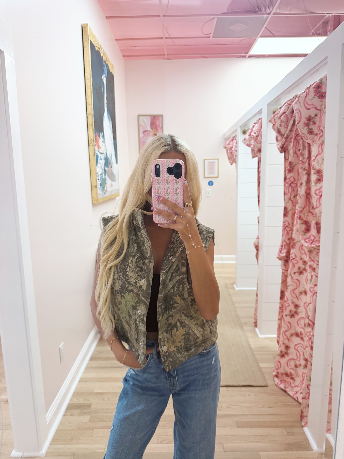The Camo Puffer Vest
