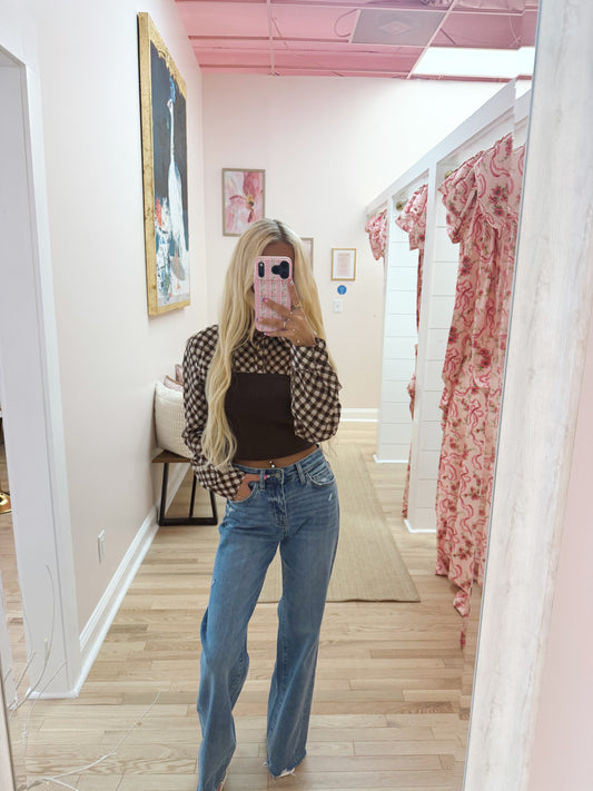 The Beth Collared Top