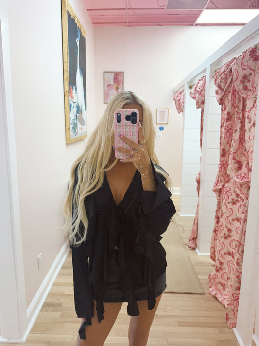 The Lucy Ruffle Top
