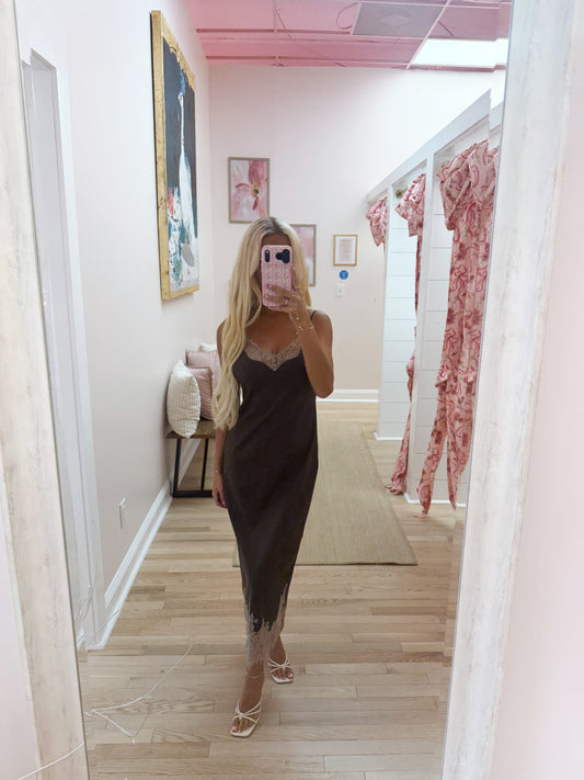 The Court Satin Dress