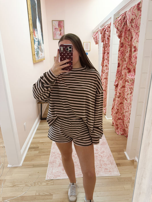 The Stripe Set Shorts
