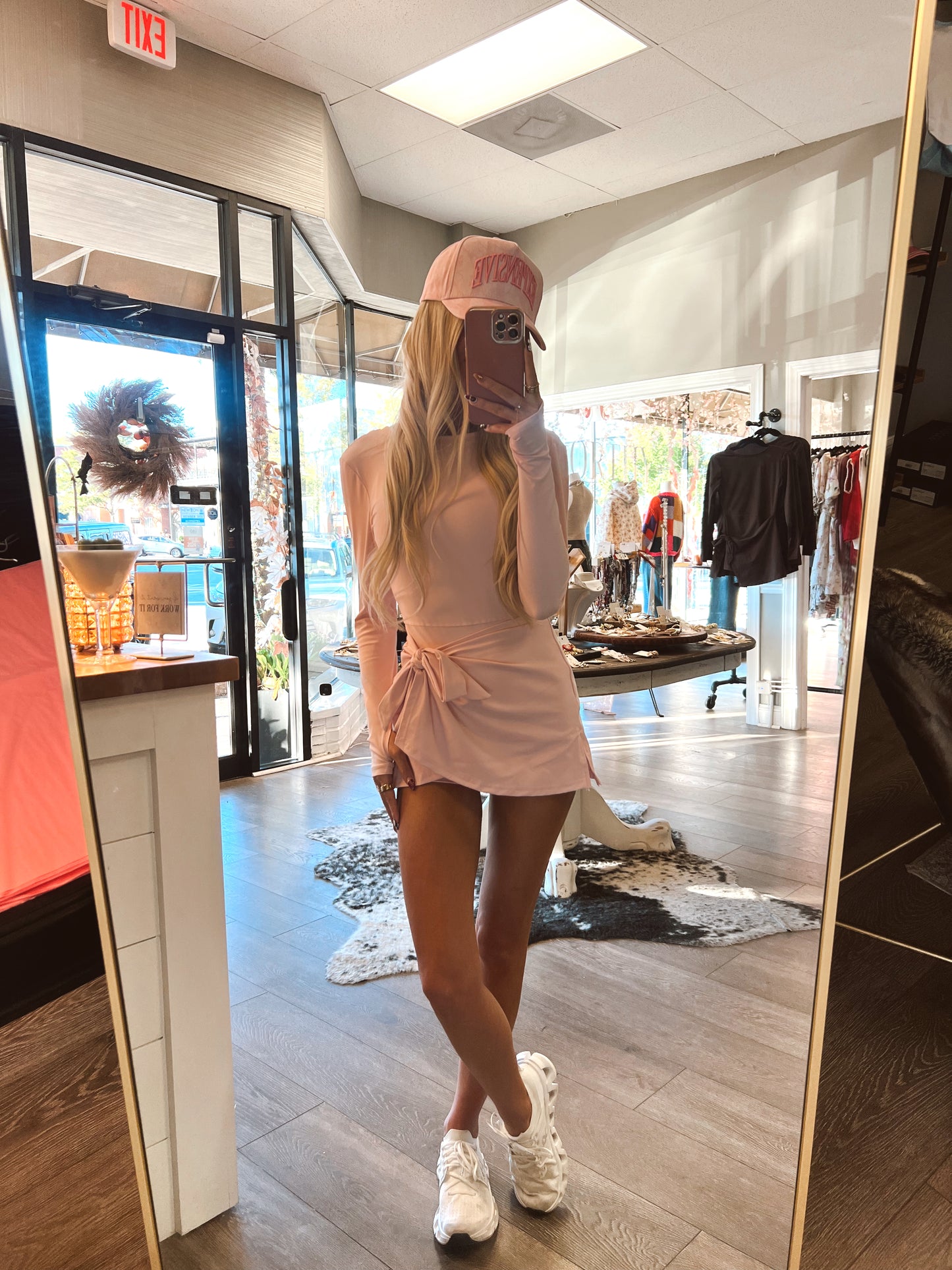 The Bethany Long Sleeve Atheltic Dress