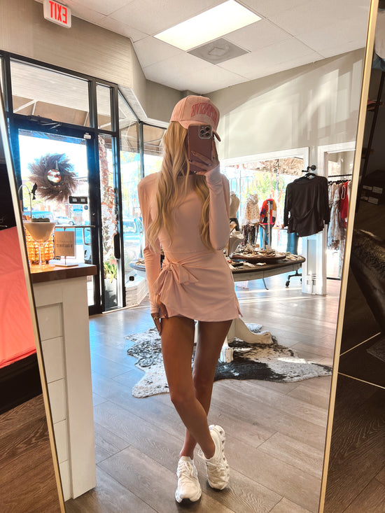 The Bethany Long Sleeve Atheltic Dress