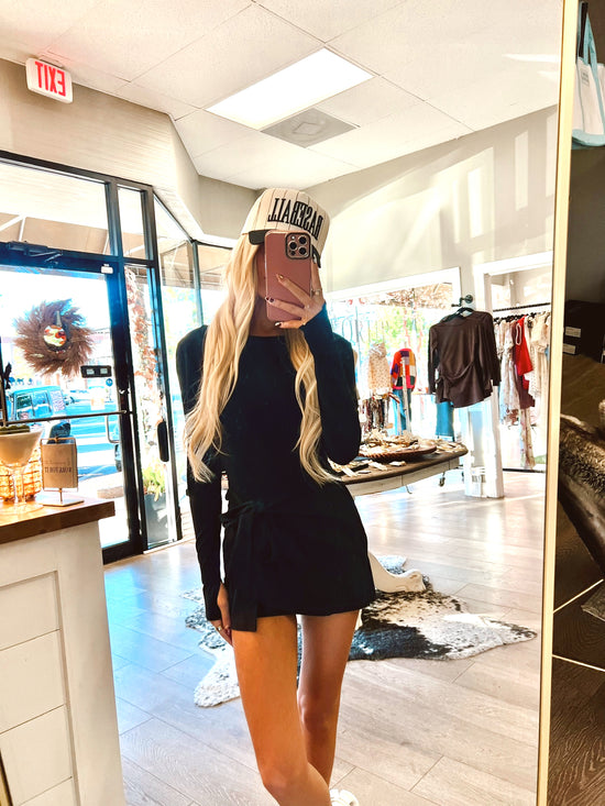 The Bethany Long Sleeve Atheltic Dress