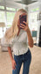 The Anabelle Pleated Waist Top