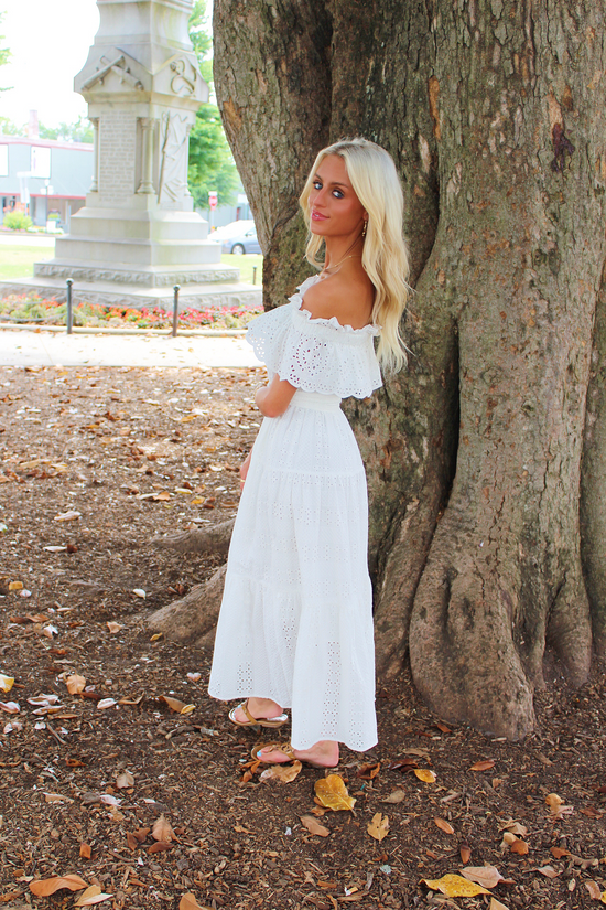 The Shelby Lace Maxi Dress