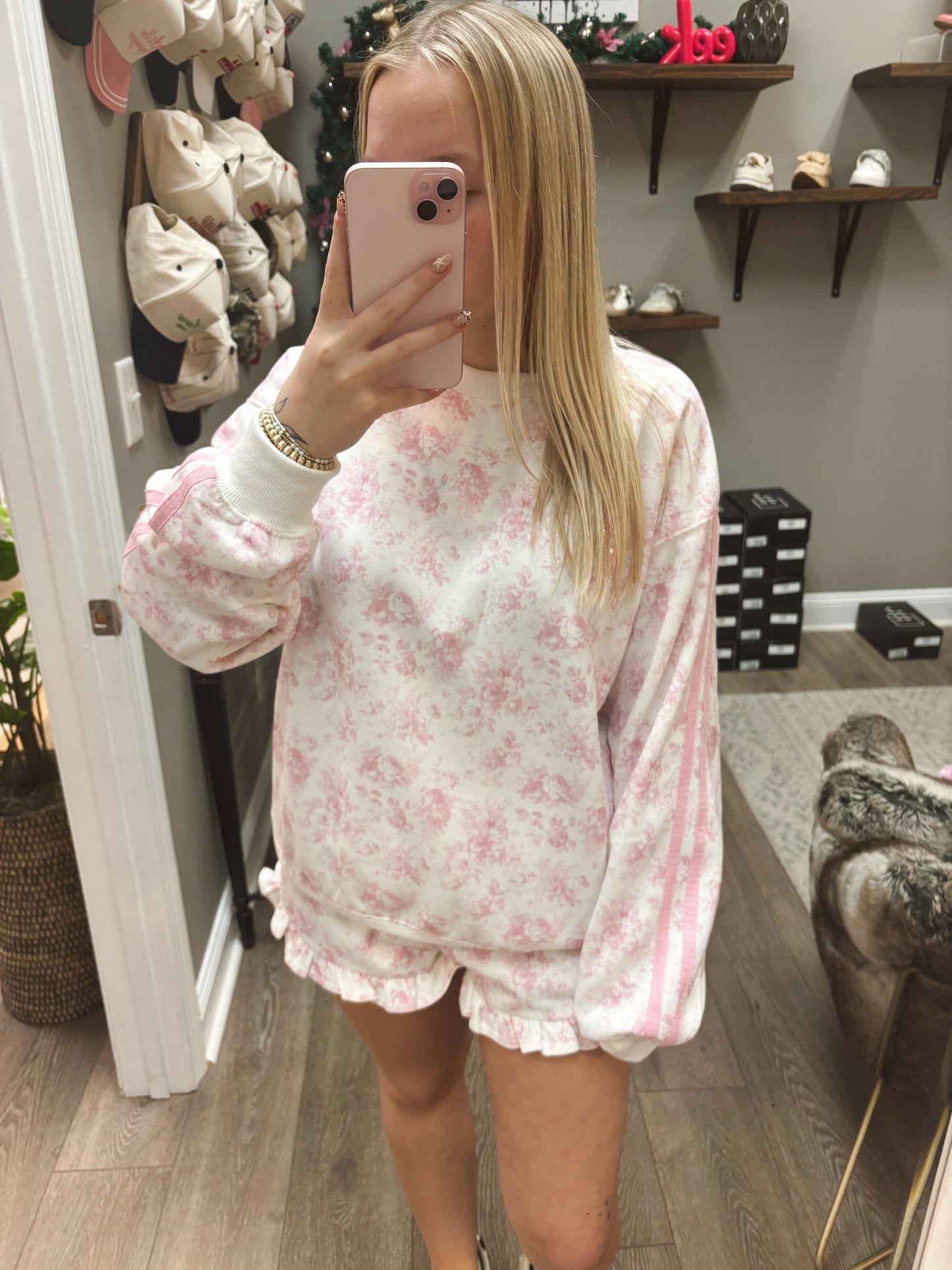 The Laylah Floral Sweatshirt