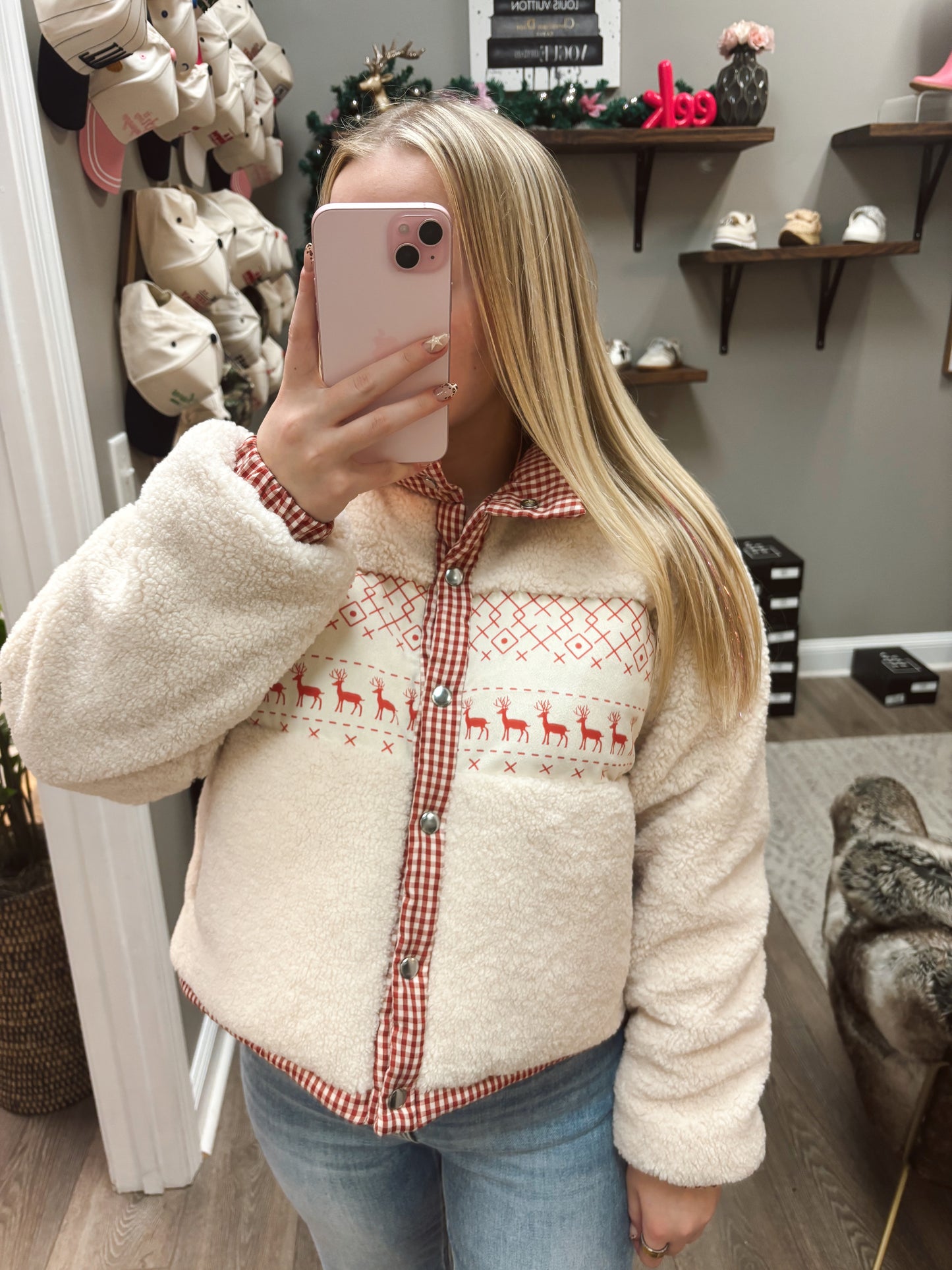 The Holiday Sherpa Jacket