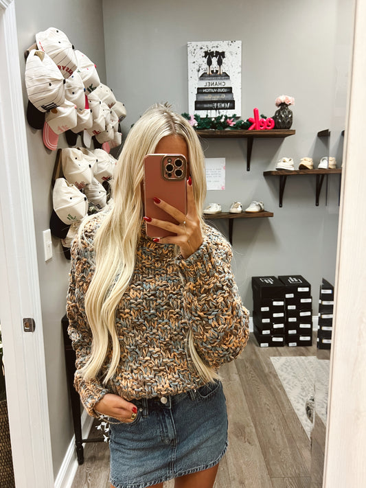 The Becks Mock Neck Sweater