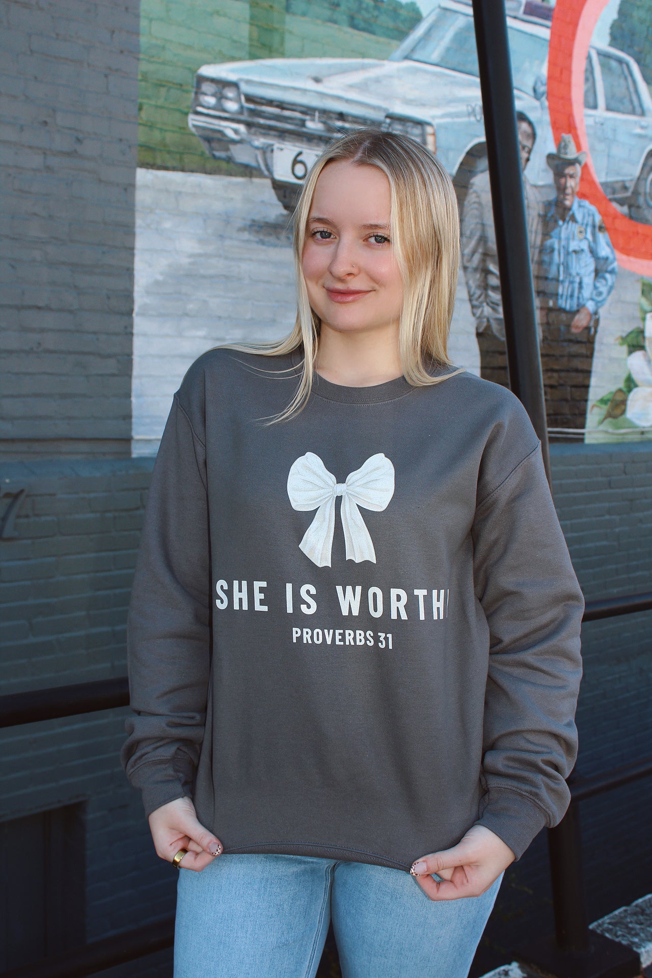 She is Worthy Sweatshirt
