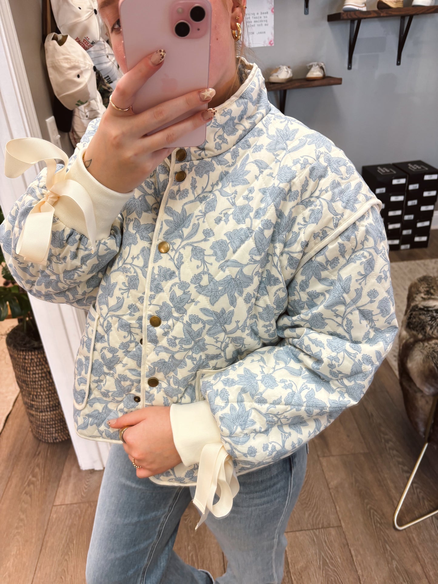 The Ivory Quilt Jacket