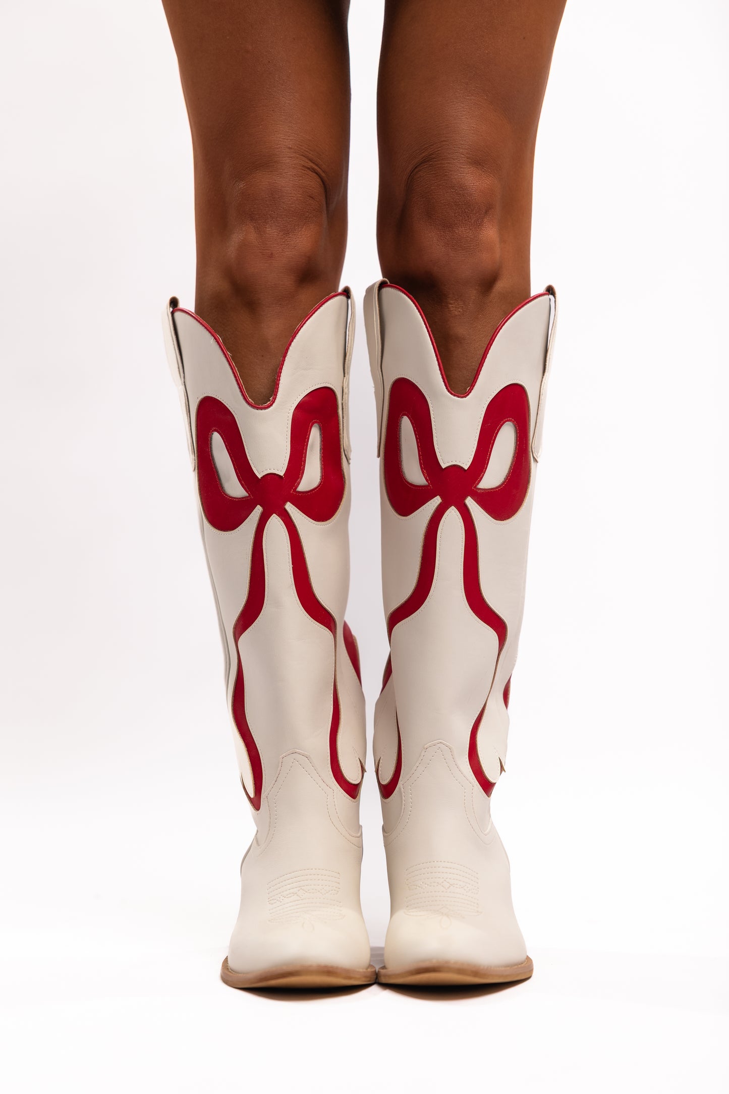 The Ruby Bow Western Boots