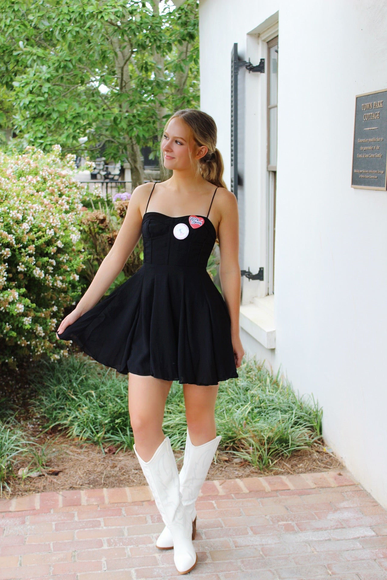 Bustier Dress With Seam Detail