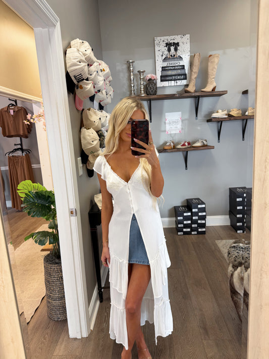 The Lila Duster Top