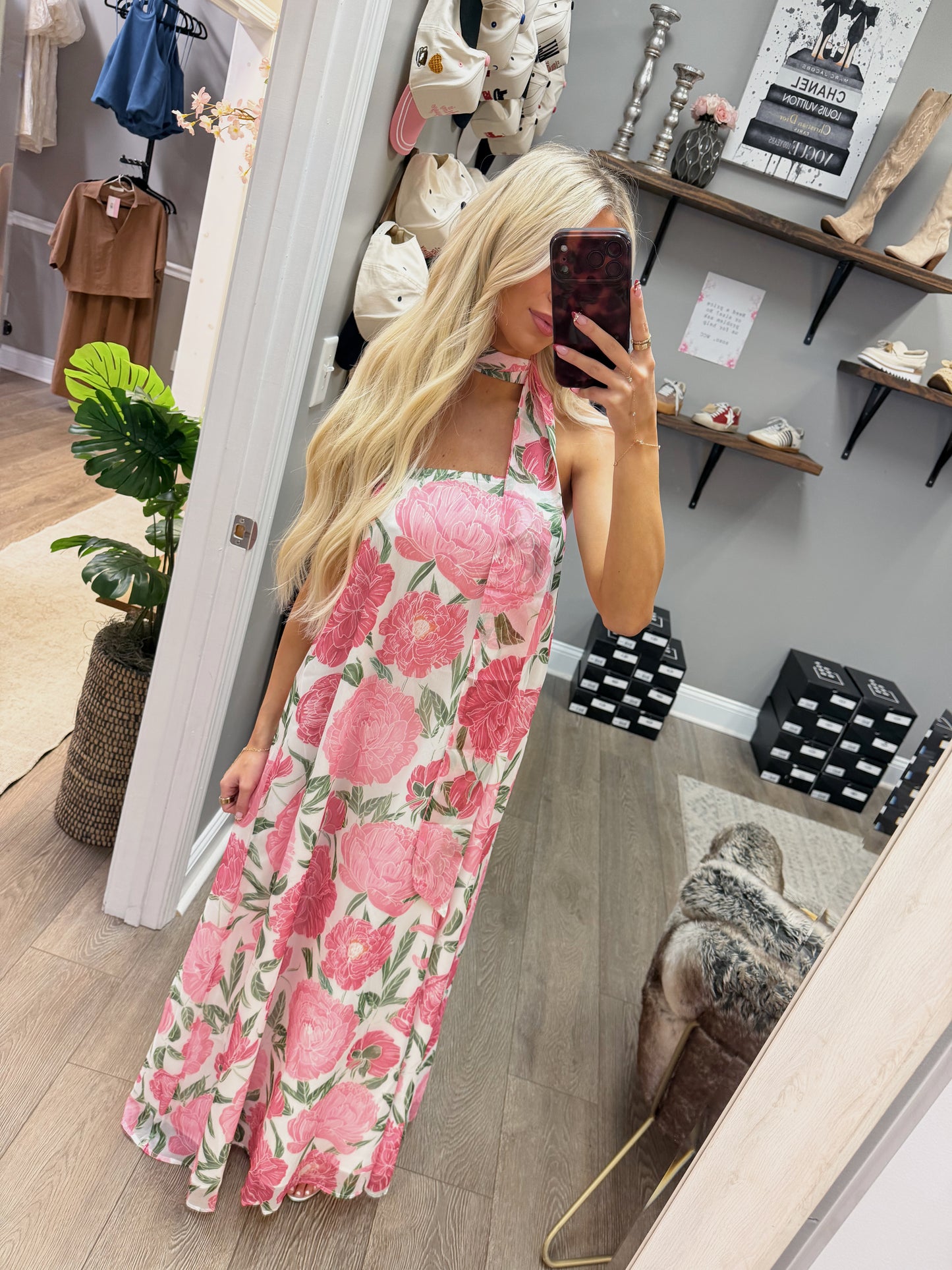 The Claire Scarf Dress