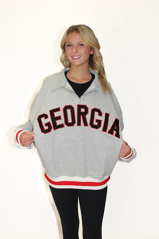 Georgia Stripe Pullover