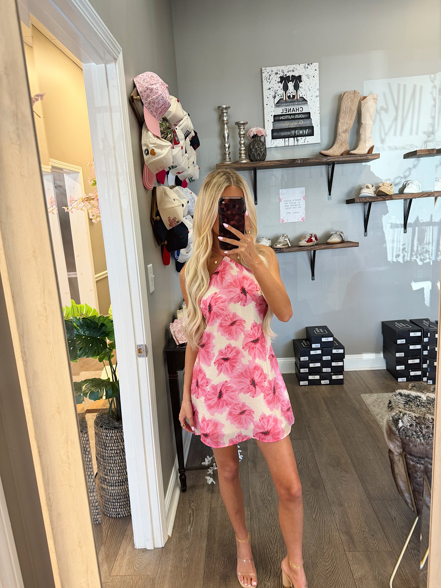 The Claire Halter Dress