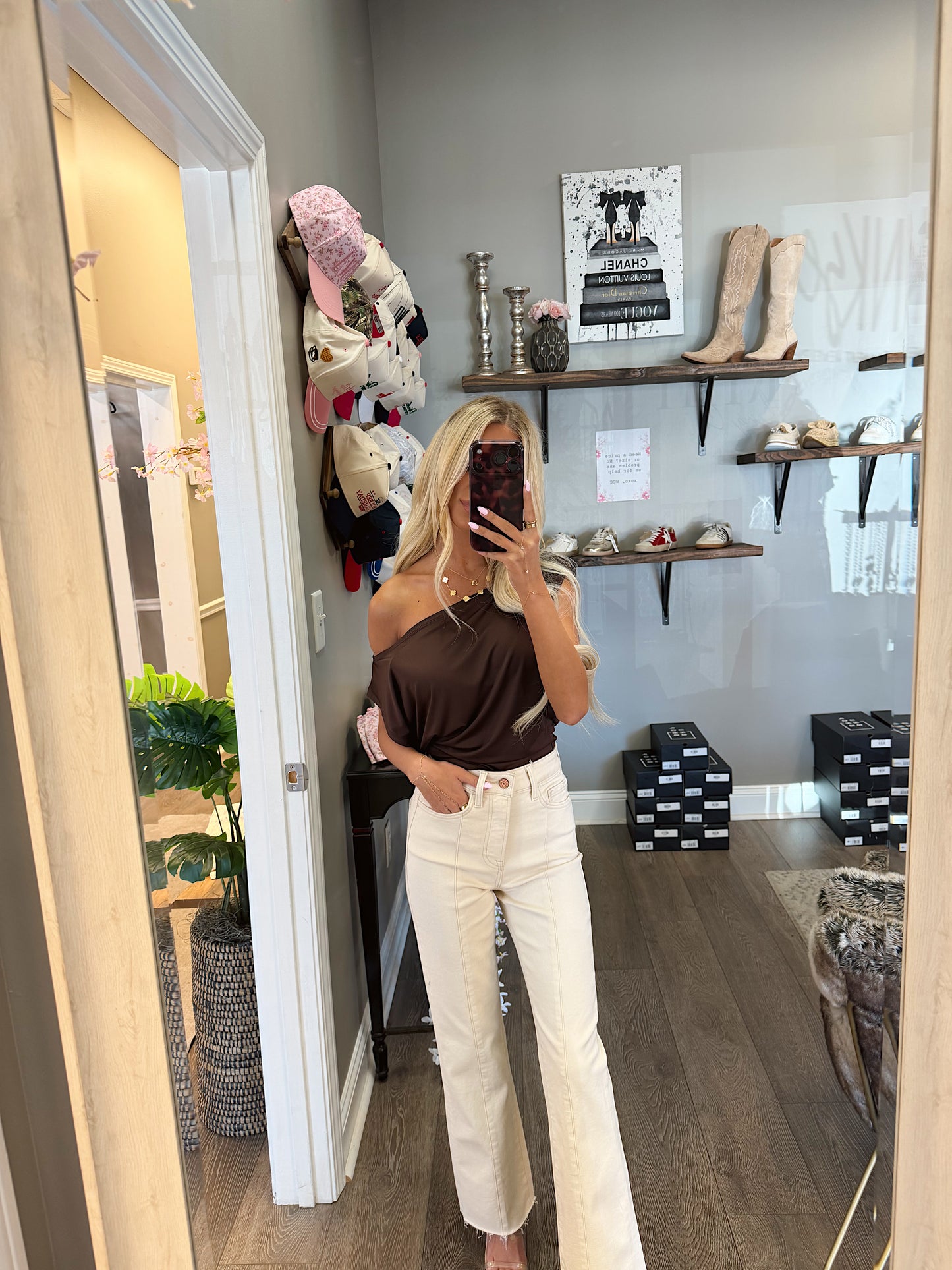 The Eliot One Shoulder Top