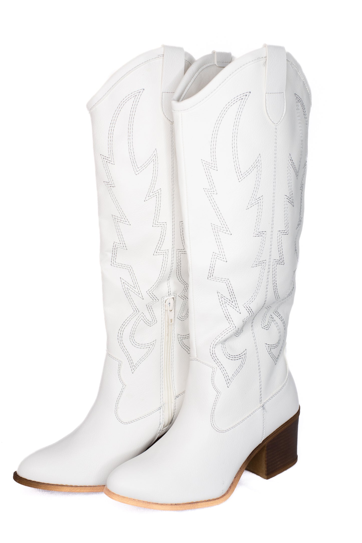 Tall White Cowboy Boots