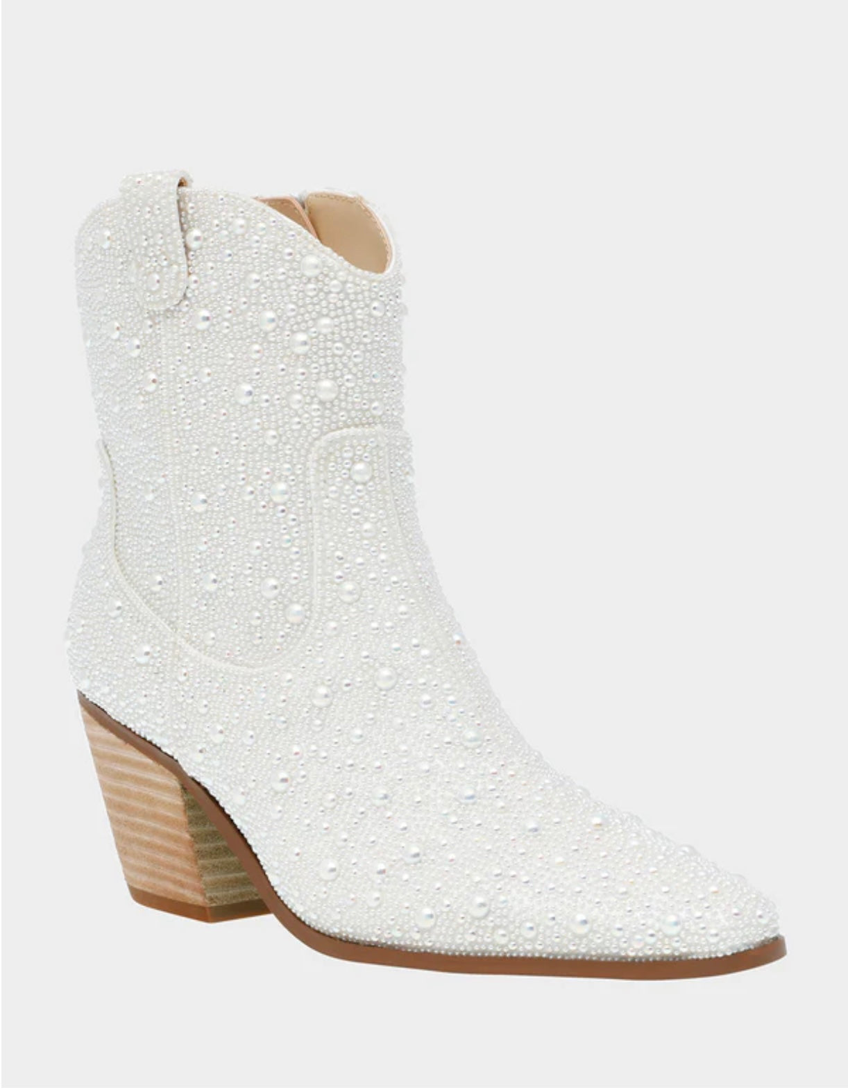 Betsy Johnson Pearl Booties
