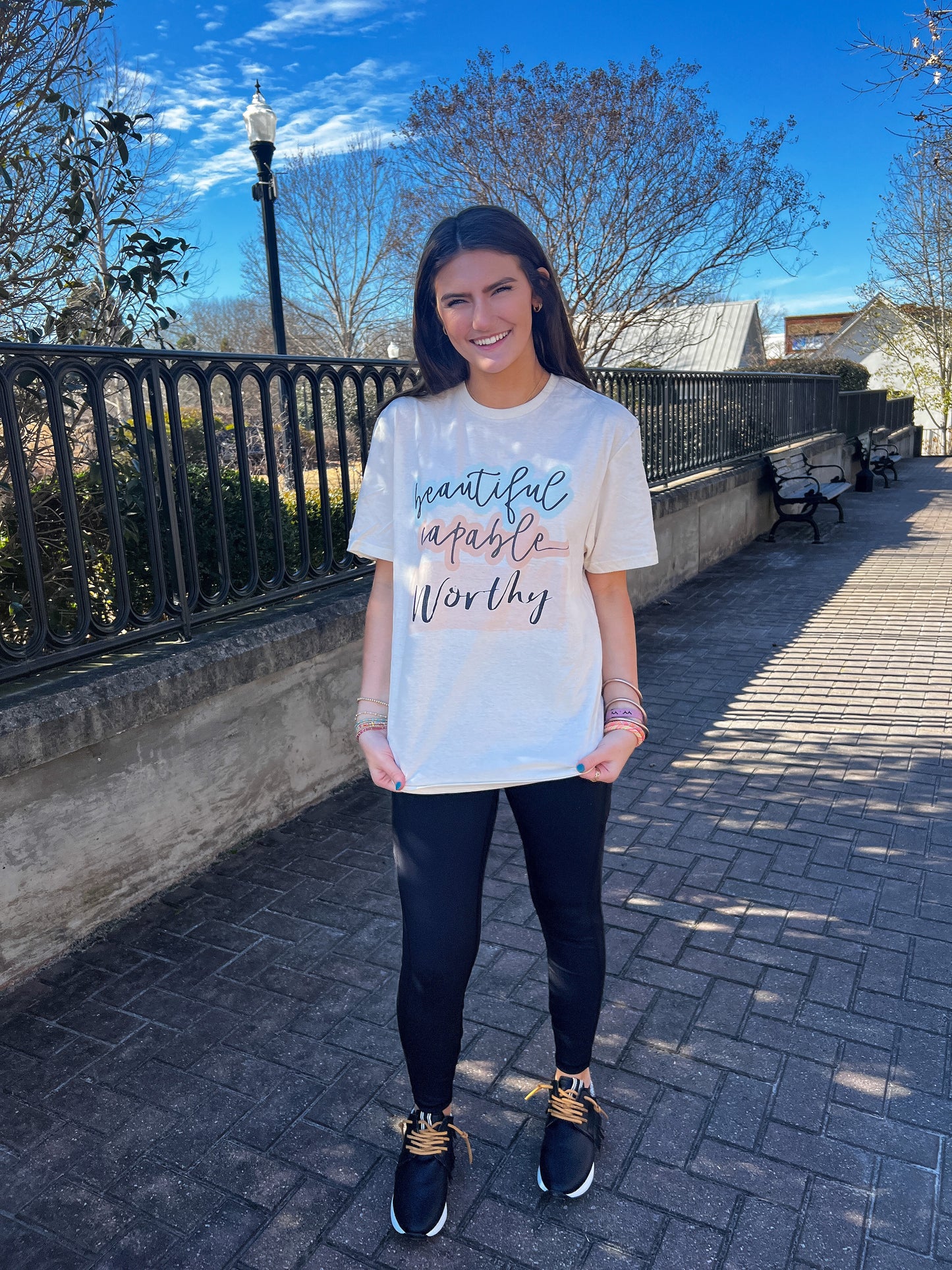 Beautiful, Capable, Worthy Graphic Tee