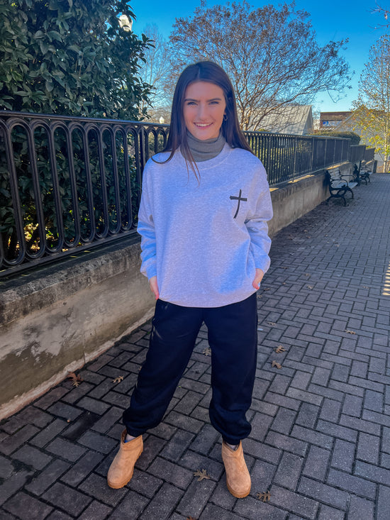 Jesus Has My Back Sweat Shirt